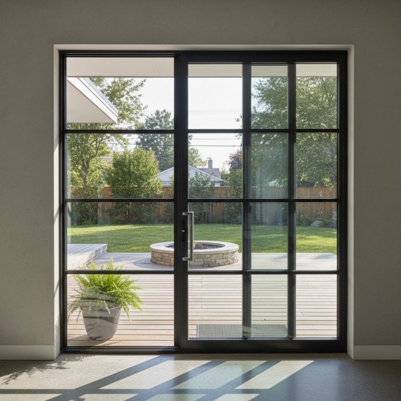 Wood Sliding Door Installation in Alpharetta, GA
