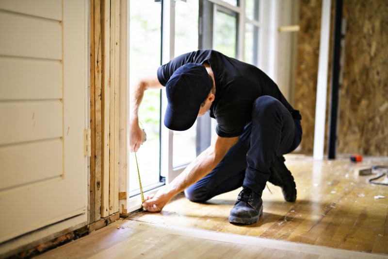 Wood Sliding Door Installation in Raleigh, NC
